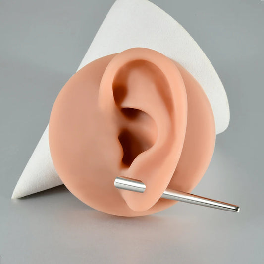 1PC 316L Surgical Steel Concave Taper Insertion Pins Ear Expander Kit Professional Body Piercing Jewelry